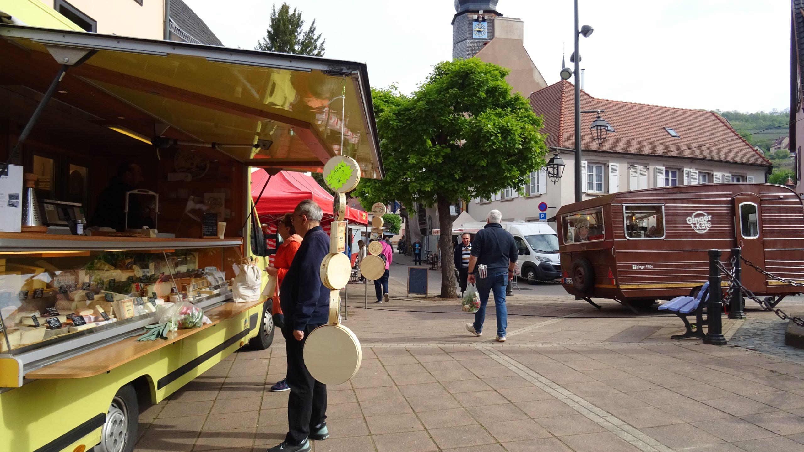 Le marché hebdomadaire